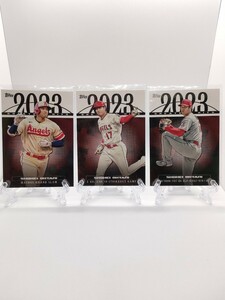 【最新2024インサート☆3枚セット】大谷翔平 - 2024 Topps Series 1 2023 Greatest Hits #23GH-12 #23GH-13 #23GH-14