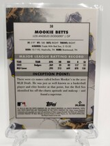 【重厚カード】ムーキー・ベッツ - 2023 Topps Inception #38 ～大谷翔平とドジャースで最強MVPトリオを形成～_画像3