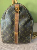 【1円】ルイヴィトン モノグラム バンドリエール50 M41416 VI0961 ボストンバッグ ブラウン ショルダーベルト付 LOUIS VUITTON 現状品_画像3