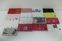 ☆1円スタート！DS系おまとめ16台☆ #41 3DS×5 New3DS×1 DSi×5 DSLite×2 3DSLL×3 16台 付属品なし 起動確認ほぼ× 中古 現状品_画像1