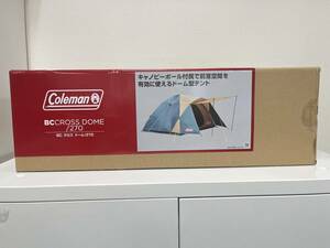 ☆新品・未使用品☆#1259 コールマン/Coleman BCクロスドーム 270 2000038429 4～5人用 現状品