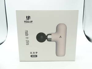 ☆未開封品☆#1114 Power UP エステ MINI ピンク 筋膜リリースガン 現状品