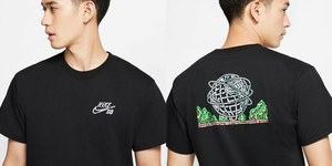 NIKE SB Tシャツ 半袖 ユーン ヒョプ コラボ ナイキ SB×Yoon Hyup S/S Tee Size:S Black メンズ CU0289-010 ブラック 黒