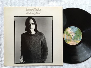 【送料無料・US盤LP】JAMES TAYLOR★「WALKING MAN」