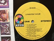 【送料無料・US盤LP】LIVINGSTON TAYLOR★「LIVINGSTON TAYLOR」_画像2