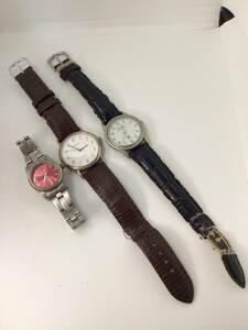 【ジャンク腕時計3本セット】CITIZEN レディース腕時計　不動品　部品取り　ジャンク1-74 sh