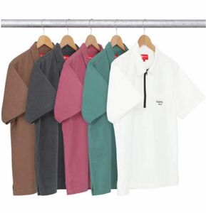 Supreme Twill Half Zip Shirt / シュプリーム ハーフジップ シャツ