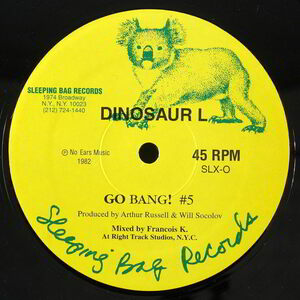 １２”/US盤/DINOSAUR L/Go Bang! #5 / Clean On Your Bean #1/Sleeping Bag Records/SLX-0/SLX-000/82年/Herb Jr/Franois K
