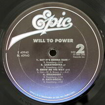 LP/US盤/WILL TO POWER/EPIC/EL40940/88年/_画像4