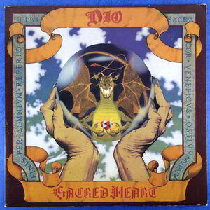 LP/DIO/Sacred Heart/Vertigo/28PP-1008/85年/レインボー/ブラック・サバス/ロニー・ジェイムス・ディオ/国内盤/