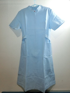 [ не использовался ]nagaire- Ben Anne je licca LL белый халат форма медсестры короткий рукав One-piece бледно-голубой 