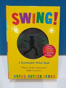 【美品】SWING！アニメーションブック 絵が動く 本