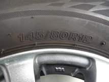 ブリヂストン ブリザックVRX2　145/80R12　ホイール Fang　R2024-00145_画像7