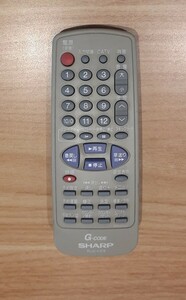 SHARP テレビ ビデオ用 リモコン送信機 G1548SA シャープ ビデオ リモコン 