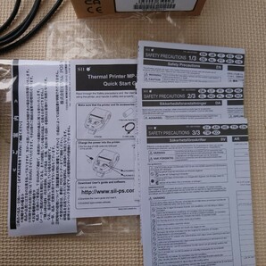 SII セイコーインスツル MP-B20 モバイル型 感熱式プリンター ロール紙 6巻 / USBケーブル セットの画像2