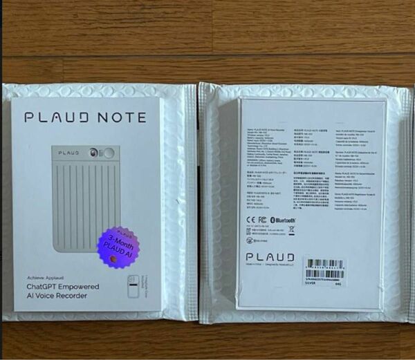 PLAUD NOTE AIボイスレコーダー シルバー