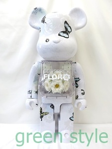 BE@RBRICK　ベアブリック　FLOR@　フローラ　#2　White　100