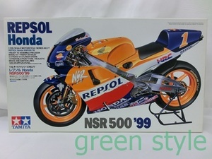 ＃ TAMIYA　1/12オートバイシリーズNO.77　レプソル　REPSOL　Honda NSR500 '99　プラモデル　未組立品　