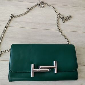 美品 ショルダーバッグ レザー