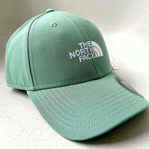 新品 USA/UK限定 正規品 日本未発売 The North Face ノースフェイス ロゴ刺繍キャップ 帽子 男女兼用 調節可能 D.G.Greenの画像6
