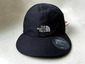 新品 正規品 USA限定 The North Face ノースフェイス ロゴ刺繍 帽子 ナイロンキャップ 男女兼用 調節可能 BLACK