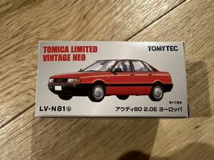 トミカリミテッドヴィンテージ ネオ TOMICA LIMITED VINTAGE NEO AUDI80 2.0E EUROPE アウディ ヨーロッパ