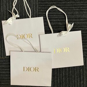 ディオール ショッパー 紙袋 DIOR 3枚　