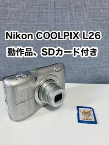 ◆動作品◆ Nikon COOLPIX L26 コンパクトデジタルカメラ