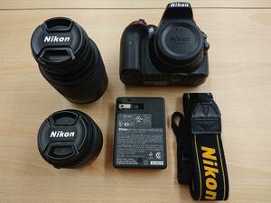 165 C-971/【1円スタート】動作未確認 Nikon ニコン デジタルカメラ D5300 現状品