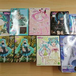 079 C-992/【1円スタート】プライズ Qposket フィギュア 17個 セット 初音ミク 美少女戦士セーラームーン ヱヴァンゲリヲンの画像2