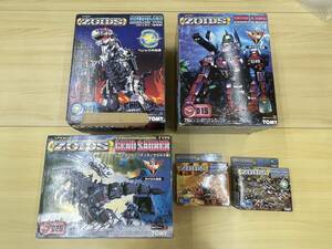 115 A-776/1 jpy start!! [ present condition goods Junk ] construction ending goods Tommy company Zoids series plastic model Junk set 