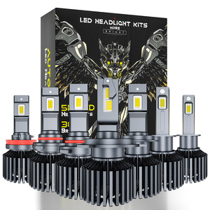 120W HB4 LEDヘッドライト 12V/24V 30000LM 白色 6500K バルブ 車検対応 キャンセラー内蔵 ハイブリッド車・EV車対応 2個セット