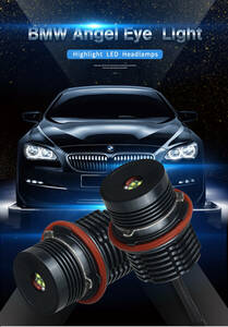 LED イカリング バルブ 6000K 40W LED キャンセラー内蔵 BMW E39/E60/E53/E61/E63/E64/E65/E66/E83/E87エンジェルアイ LEDリングマーカー