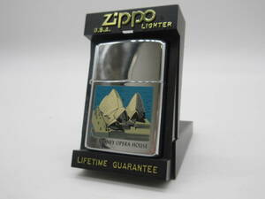 【★１円～★現状販売！】[UK13817]オイルライター Zippo THE SYDNEY OPERA HOUSE