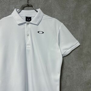 【定番】 OAKLEY オークリー ワンポイント ロゴ 半袖 ポロシャツ ウェア スポーツ メンズ シンプル シャツ