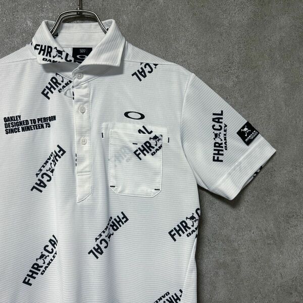 OAKLEY オークリー スカル コレクション ロゴ 半袖 ポロシャツ ウェア ゴルフ メンズ スポーツ