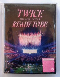 ◆TWICE 5TH WORLD TOUR 'READY TO BE' in JAPAN【初回限定盤Blu-ray】◆シリアル欠品　新品同様美品　