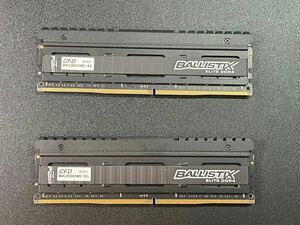 CFD w4u2666bme 8g ×2個　 メモリ BALLISTIX デスクトップパソコン用　中古品