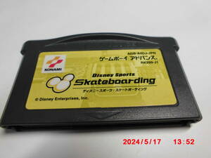 GBAROMカセット　Disney Sports Skateboarding ディズニースポーツ　スケートボーディング　　送料　370円　520円