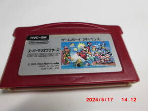 GBAROM cassette Super Mario Brothers SUPER MARIOBROS Famicom Mini postage 370 jpy 520 jpy 