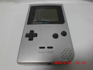 中古 ゲームボーイライト シルバー GAMEBOY LIGHT　シリアル：L10262703 　送料520円