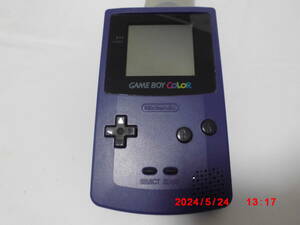  б/у Game Boy цвет лиловый GAMEBOY COLOR серийный : C14089768 стоимость доставки 520 иен 