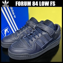 28.0cm ★定価1万3200円★ 新品 アディダス オリジナルス フォーラム 84 ロー スニーカー 紺 ADIDAS FORUM 84 LOW FS HP5517_画像1