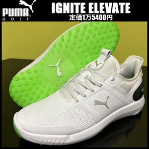 27.0cm★定価1万5400円★新品 プーマ ゴルフ イグナイト エレベート スパイクレス シューズ PUMA IGNITE ELEVATE 376077-12 ④