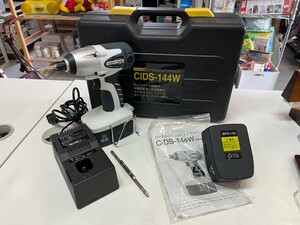 ○ 新興製作所 コードレスインパクトドライバー CIDS-144W 14.4V 動作確認済 バッテリー良好 中古品 ③