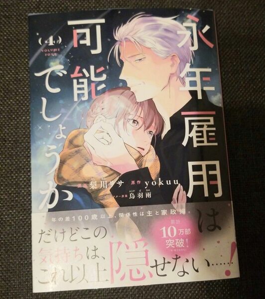 永年雇用は可能でしょうか　コミック　4巻　一読のみ　美品