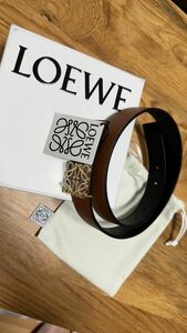 LOEWE（ロエベ）　リバーシブルベルト　70