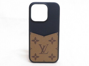 LOUIS VUITTON ルイヴィトン モノグラム・リバース iphone バンパー 15 PRO M82889