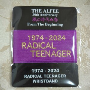 THE ALFEE 2024 リストバンド RADICAL TEENAGER 新品未使用