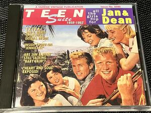 JAN & DEAN / TEEN SUITE 1958-1962 ジャン&ディーン 初期音源集CD